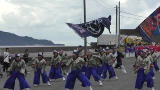 【4K】USAGIYA本舗。(よさこい東海道沼津祭り2023/第二市場演舞場)