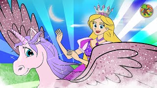 ¿Cómo Conoció Rapunzel Al Héroe Unicornio? 👸🏼 ✨ 🦄 💜 | Cuentos \u0026 Historias | KONDOSAN