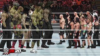 WWE Games Mods 30 Giant WWE Zombies & Mini WWE Superstars Royal Rumble Match!