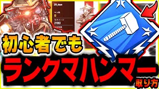 【APEX】初心者でもランクマで2000ダメージハンマーを取る方法【APEXモバイルまでにプレデター】