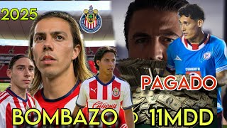 SE VIENE REFUERZOS BOMBA CON DINERO CHIQUETE CHIVAS 2025