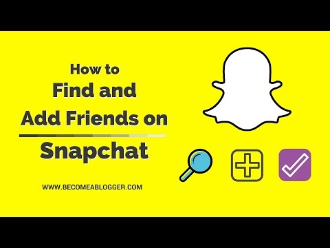 How to Find and Add Friends on Snapchat How to Find and Add Friends on Snapchat