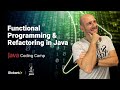 Functional Programming & Refactoring in Java | Java Code Camp🏕 | Live Coding Sessions