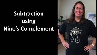 Nine's Complement Subtraction Method