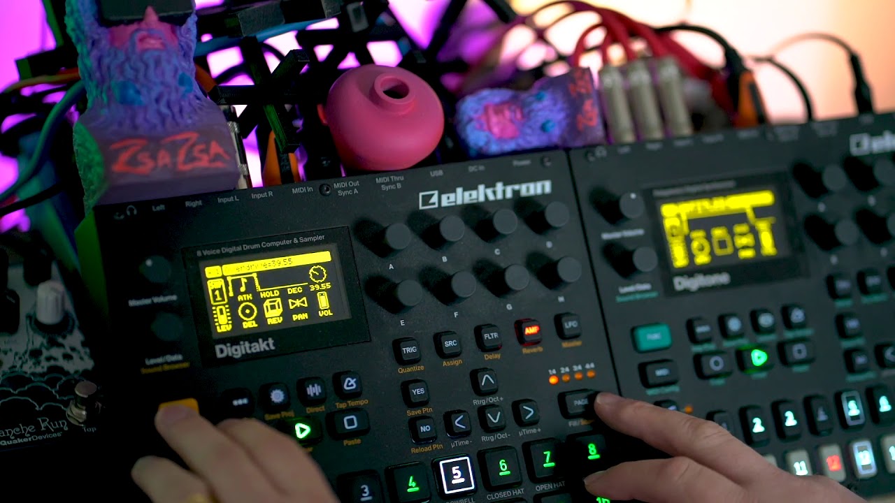 Digitakt Digitone Techno 03 Youtube