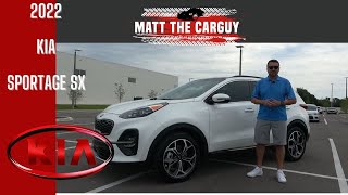 2022 Kia Sportage SX Test Drive, Walk Around and Full Review | Matt the Car guy