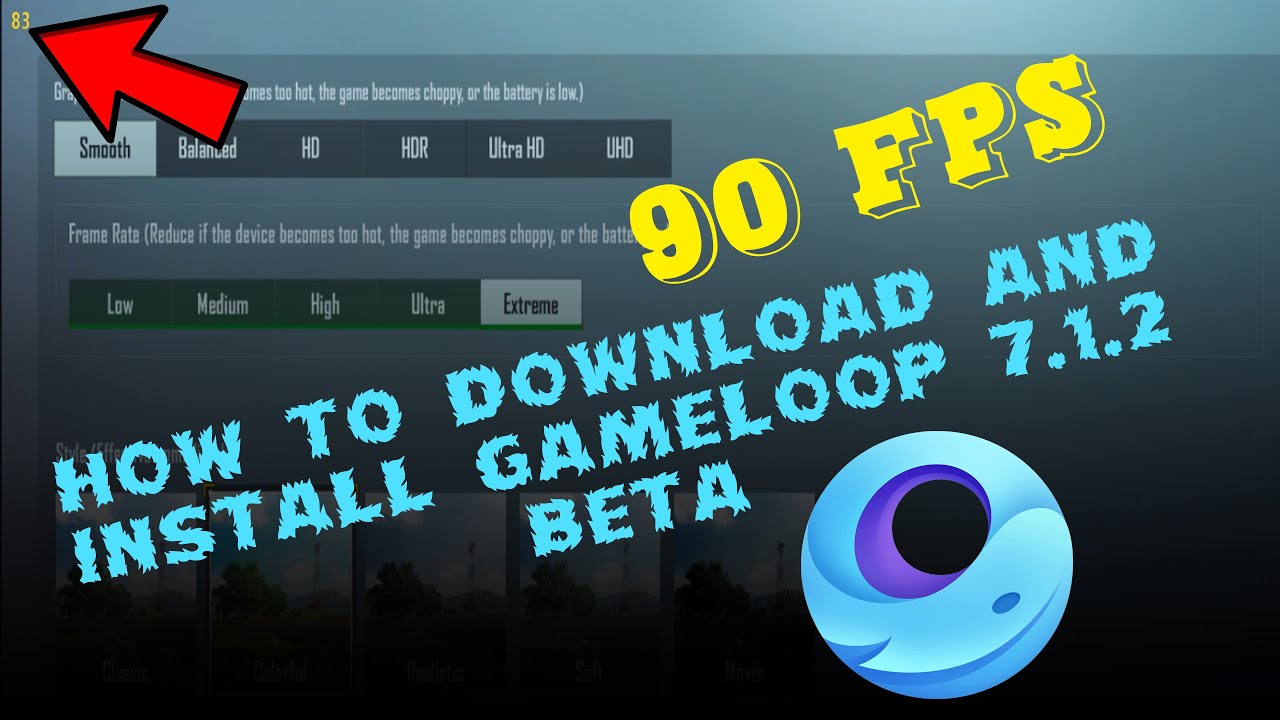 How To Download And Install Gameloop 7.1.2 And Unlocks 90 FPS IN Urdu ...