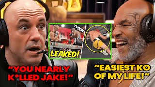 Joe Rogan and Mike Tyson clowned Jake Paul after He KO HIM IN SPARRING!new footage fight 2024