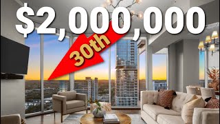 INSIDE THE ICONIC 360 CONDO | 30th Floor | Off Market | $2mil