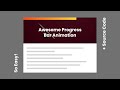 Awesome Responsive Progress Bar Animation in JavaScript |  So Easy
