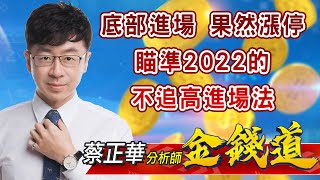 中視【金錢道】20211022 #蔡正華：底部進場！果然漲停！瞄準2022的不追高進場法 #中視 #中視新聞 #金錢道 #摩爾證券投資顧問