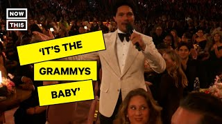 Trevor Noah's Opening Monologue for 2024 Grammys Hits All the Right Notes