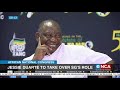 Ramaphosa has tough words for those defying step-aside rule
