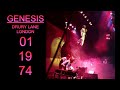 Genesis - Live in London - January 19th, 1974