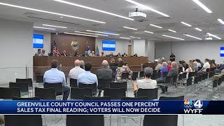 Greenville County sales tax heads to November ballot