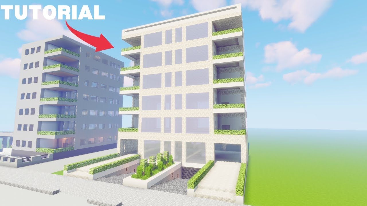 Minecraft Apartment Tutorial Mmt Youtube