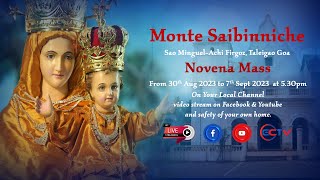 MONTE SAIBINNICHE || DAY 3 || NOVENA MASS || ST. MICHAEL CHURCH TALEIGAO | | 01 SEPT 2023