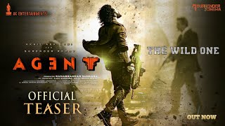 Akhil Akkineni Agent New Release Date Teaser | #AGENT Teaser| #AK5 |Surendar Reddy|Ak Entertainments