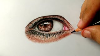 Desenhando Olhos Castanhos Claro (Mel) - Lino do lago