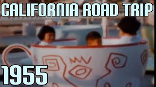 1955 Road Trip - Sacramento To Disneyland!