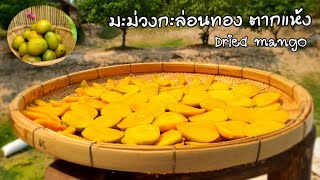 มะม่วงกะล่อนๆๆ..อาบแดดจ้า (Dried mango) Ep.4 #อาหารพาเพลิน