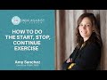 How to Do the Start, Stop, Continue Exercise