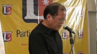 philstar.com video: Noynoy on polls