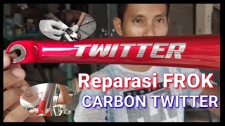 Repair fork carbon