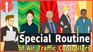 Special routine of air traffic controllers [atc for you]