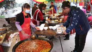 陕西农村办酒席，一家结婚全村300户吃三天，一人吃20碗第一次见