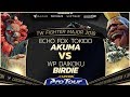 Echo Fox Tokido (Akuma) vs WP Daikoku (Birdie) - TW Fighter Major 2018 Day 2 Pools - SFV - CPT 2018