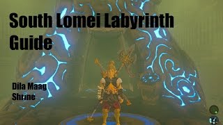 South Lomei Labyrinth Guide | Breath of the Wild | Barbarian Chest Armor |
