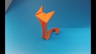 ORIGAMI - Gấp Con Mèo || How To Make Cat