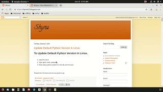 How to change the default Python Version in Ubuntu