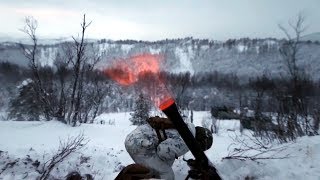 Mortar Live-Fire In Cold Mountainous Environment