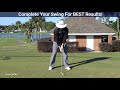 stop the hit impulse how to hit through the golf ball