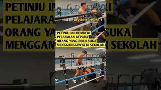 Tukang Bully Disekolah Bernasib Apes, Dihajar Hingga Tak Berdaya #shortsvideo#boxing#shorts