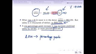 2.4.1 Units of Measurement and OLS Estimates