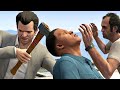 GTA V PC Michael Kills Franklin And Trevor  (Editor Rockstar Movie Cinematic Short Film)