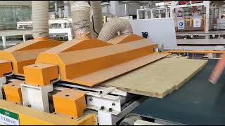 Amulite   Gluing Sandwich Cement Panels Machine Line