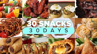 30 Snacks For 30 Days