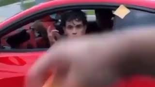 Guy Throws Cheese On Dobre Brothers Ferrari