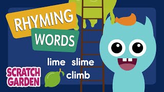 Rhyming Words | Monsters Learn English | Scratch Garden