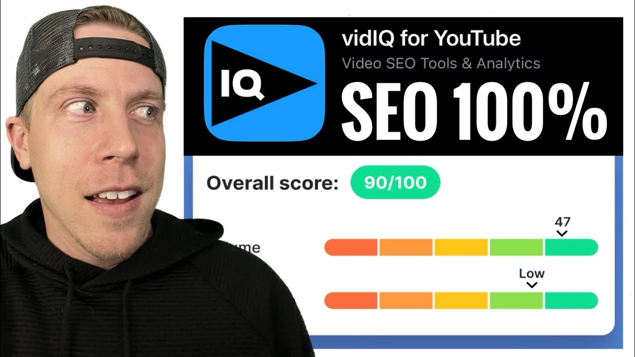 How To Get VidIQ SEO Score 100% - YouTube