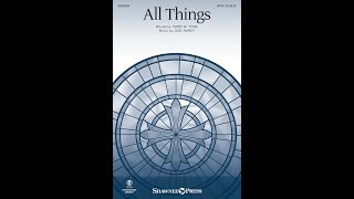 ALL THINGS (SATB Choir) - Terry W. York/Joel Raney