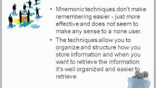 Mnenomics - Easy Ways to Improve Your Memory Everyday