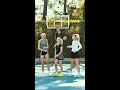 basketball girl trio