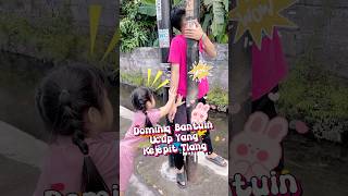 DOMINIQ BANTUIN UCUP KEJEPIT TIANG GINI#shortvideo#shortviral#viralvideo#trend#short#trending#viral