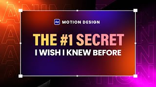 #1 Secret I Wish I Knew Before I Started Motion Design | How to Succeed In Motion Design | EP2