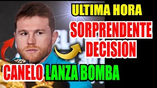 🚨ULTIMA HORA💥IMPACTANTE REVELACION🧨¡Polémica decisión de CANELO ALVAREZ! NOTICIAS DE BOXEO HOY